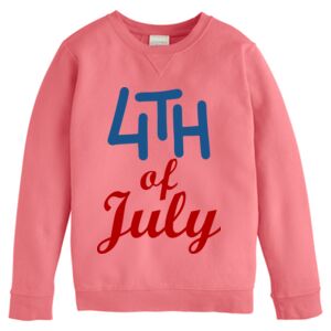 Garment-Dyed Youth Crewneck Sweatshirt Thumbnail