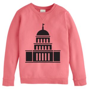 Garment-Dyed Youth Crewneck Sweatshirt Thumbnail