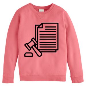 Garment-Dyed Youth Crewneck Sweatshirt Thumbnail