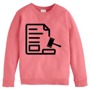 Garment-Dyed Youth Crewneck Sweatshirt Thumbnail
