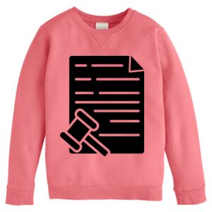 Garment-Dyed Youth Crewneck Sweatshirt Thumbnail