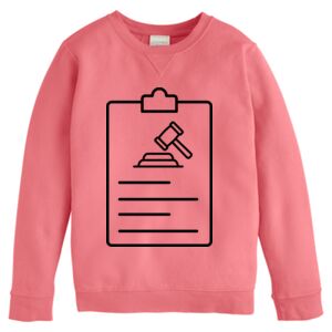 Garment-Dyed Youth Crewneck Sweatshirt Thumbnail