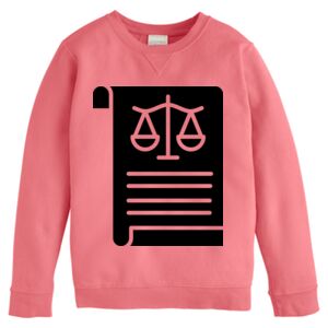 Garment-Dyed Youth Crewneck Sweatshirt Thumbnail