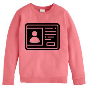 Garment-Dyed Youth Crewneck Sweatshirt Thumbnail
