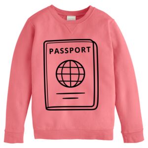 Garment-Dyed Youth Crewneck Sweatshirt Thumbnail