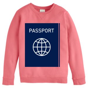 Garment-Dyed Youth Crewneck Sweatshirt Thumbnail