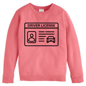 Garment-Dyed Youth Crewneck Sweatshirt Thumbnail