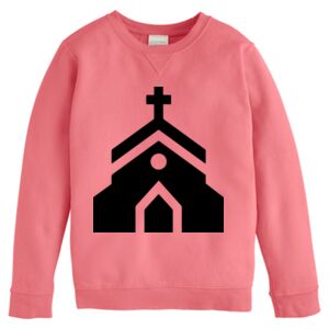 Garment-Dyed Youth Crewneck Sweatshirt Thumbnail