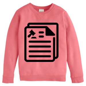 Garment-Dyed Youth Crewneck Sweatshirt Thumbnail