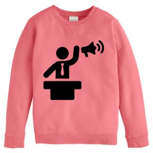 Garment-Dyed Youth Crewneck Sweatshirt Thumbnail
