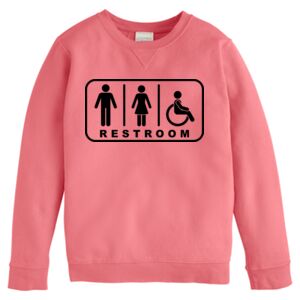 Garment-Dyed Youth Crewneck Sweatshirt Thumbnail
