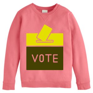 Garment-Dyed Youth Crewneck Sweatshirt Thumbnail