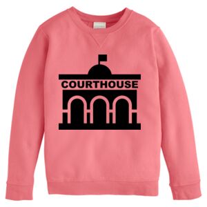 Garment-Dyed Youth Crewneck Sweatshirt Thumbnail