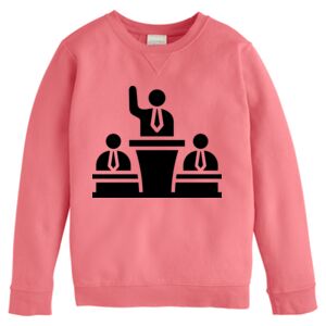 Garment-Dyed Youth Crewneck Sweatshirt Thumbnail