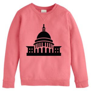 Garment-Dyed Youth Crewneck Sweatshirt Thumbnail