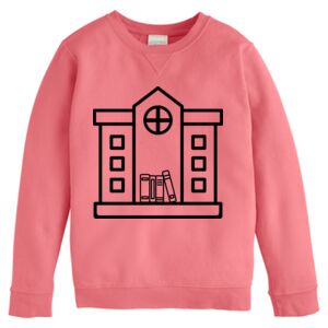 Garment-Dyed Youth Crewneck Sweatshirt Thumbnail