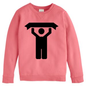 Garment-Dyed Youth Crewneck Sweatshirt Thumbnail