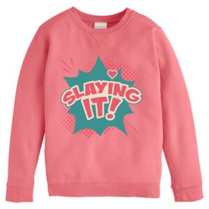 Garment-Dyed Youth Crewneck Sweatshirt Thumbnail